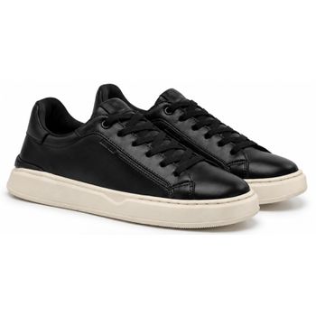 Sapatenis Casual Masculino Dublin em Couro - Preto E L - Calçados Laroche