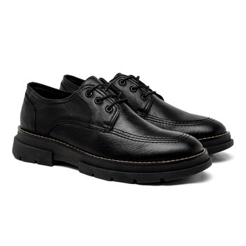 Sapato Derby Laroche Everest em Couro - Preto - Calçados Laroche