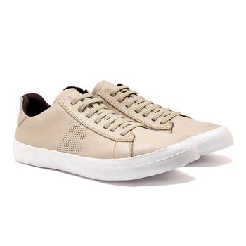 Sapatenis Laroche Golden em Couro - Off White E L - Calçados Laroche