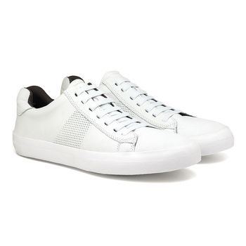 Sapatenis Laroche Golden em Couro - Off White E L - Calçados Laroche