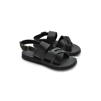 Sandália Infantil Toledo em Couro - Preto - 04654-2780 - Calçados Laroche