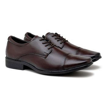 Sapato Social LRC Las Vegas - Café - Calçados Laroche