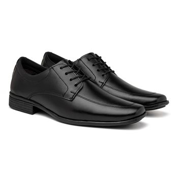 Sapato Social Fortaleza Couro - Preto - Calçados Laroche