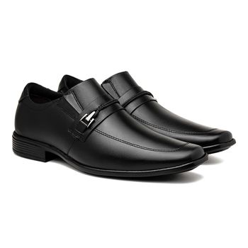 Sapato Social Fortaleza Couro - Preto - Calçados Laroche