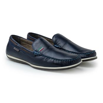 Mocassim Paraty Masculino de Couro - Royal - 03342-2636 - Calçados Laroche