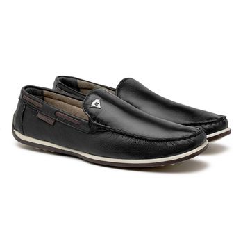 Mocassim Masculino Laroche Paraty em Couro - Preto - Calçados Laroche
