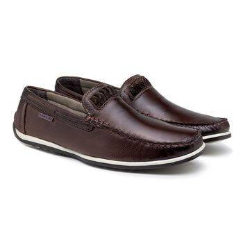 Mocassim Masculino Laroche Paraty em Couro - Chocolate - Calçados Laroche
