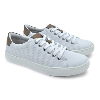 Sapatenis Casual Masculino LRC Stratus - Branco - 07839-2835 - Calçados Laroche