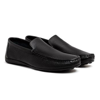 Mocassim Masculino Laroche Viena em Couro - Preto - Calçados Laroche