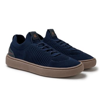 Tenis Casual Knit Miami Laroche - Azul - 05705-2961A - Calçados Laroche