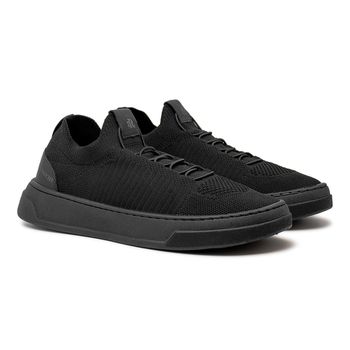 Tenis Casual Laroche Miami em Knit - Preto - Calçados Laroche