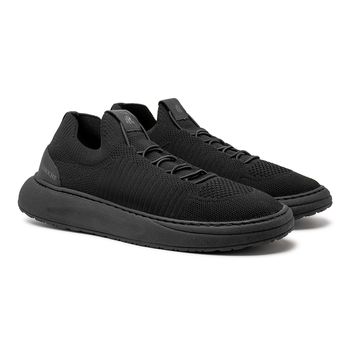 Tenis Casual Laroche Sport Miami em Knit - Preto - Calçados Laroche