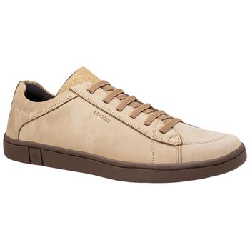 Sapatenis Casual Laroche North em Couro - Cromo Taupe E L - Calçados Laroche