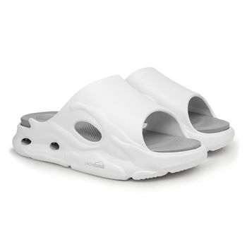 Chinelo Nuvem Masculino Laroche Cloud - Branco/Cinza - Calçados Laroche