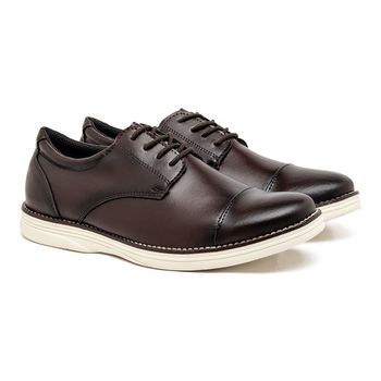 Sapato LRC Oxford - Café - Calçados Laroche