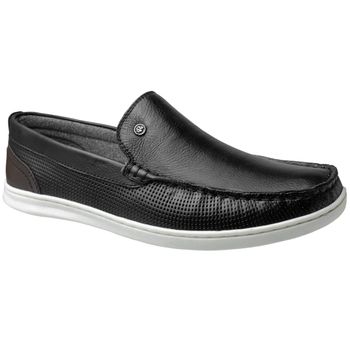 Mocassim Laroche Porto em Couro - Preto E L - Calçados Laroche