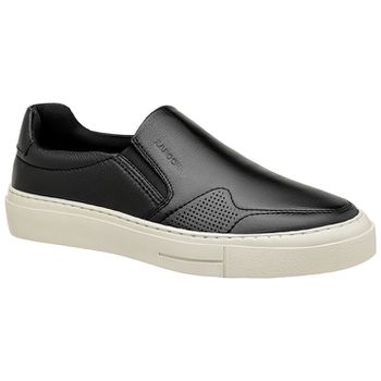 Slip On Casual Laroche Seul em Couro - Preto - Calçados Laroche