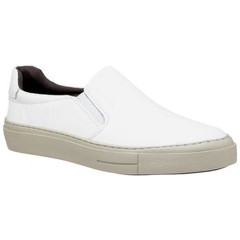 Slip On Casual Laroche Seul em Couro - Branco - Calçados Laroche
