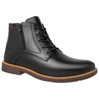 Bota Masculina Laroche Tenesse em Couro - Preto - Calçados Laroche