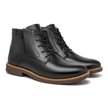 Bota Masculina Laroche Tenesse em Couro - Preto - Calçados Laroche