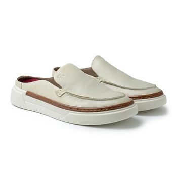 Slip on Masculino New Feet em Couro Capuccino 3615 - Masculino