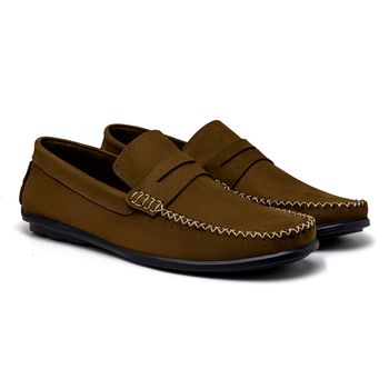Mocassim Masculino Laroche Viena em Couro - Chocolate E L - Calçados Laroche