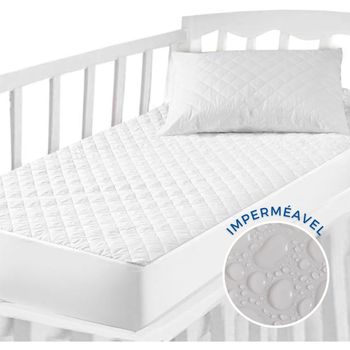 Protetor de Colchão Baby 100% Impermeável em Tecid... - Novo Toque Enxovais