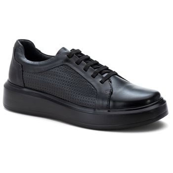 Sapato Masculino Milão Comfort Trice All Black - Mr. Light | Oficial®