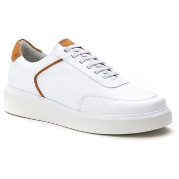 Sapato Masculino Casual Milão Comfot Branco Castor - Mr. Light | Oficial®