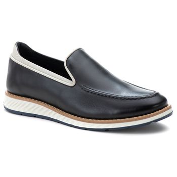 Sapato Masculino Elite Couro Premium Comfort Preto - Mr. Light | Oficial®