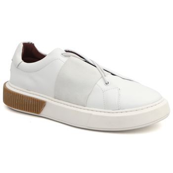 Tenis Casual Confort Londres Com Elastico Branco - Mr. Light | Oficial®