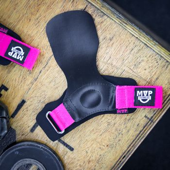 Hand Grip MVP Power Grip - Black Pink - MVP Fitness - Loja Oficial