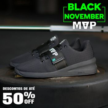 Tênis de LPO Lifter PRO - All Black 50114 - MVP Fitness - Loja Oficial