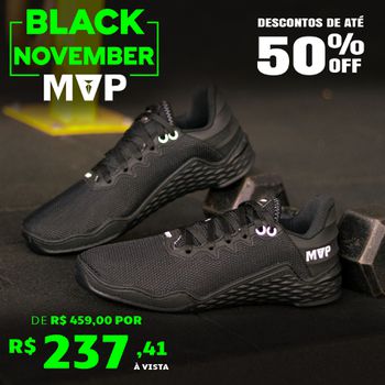 Tênis MVP para Cross - 3x3 All Black - MVP Fitness - Loja Oficial