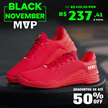 Tênis MVP para Cross - 3x3 All Red - MVP Fitness - Loja Oficial