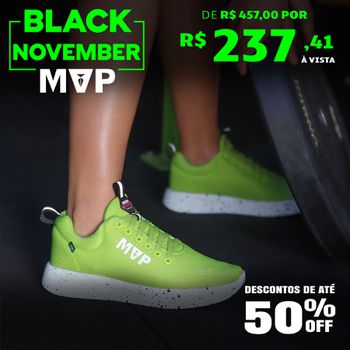 Tênis MVP Xtep Run - Green Lemon