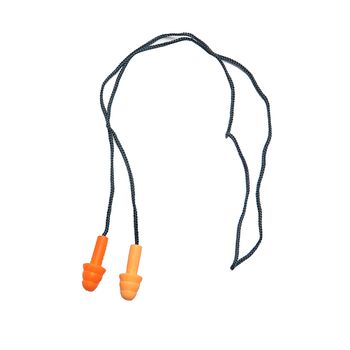 PROTETOR AURICULAR DE SILICONE COM CORDÃO 18 DB BI... - Loja Neobetel EPI