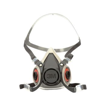 RESPIRADOR REUTILIZÁVEL SEMIFACIAL 3M 6100 TAM P - Loja Neobetel EPI