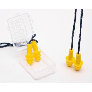 PROTETOR AURICULAR DE SILICONE COM CORDÃO 18 DB AM... - Loja Neobetel EPI