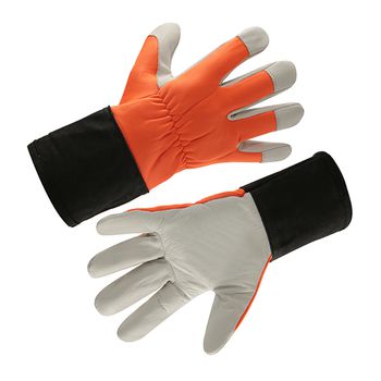 LUVA DE VAQUETA COM DORSO EM NYLON 5 DEDOS TAM 9,5 - Loja Neobetel EPI