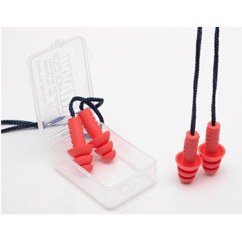 PROTETOR AURICULAR DE SILICONE COM CORDÃO 18 DB VE... - Loja Neobetel EPI