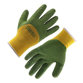 LUVA DE NYLON COM BANHO EM LÁTEX CORRUGADO PEGASUS... - Loja Neobetel EPI