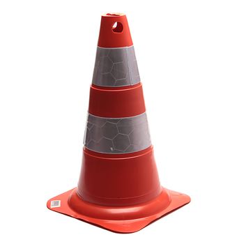 CONE DE PVC FLEXÍVEL 50 CM - Loja Neobetel EPI