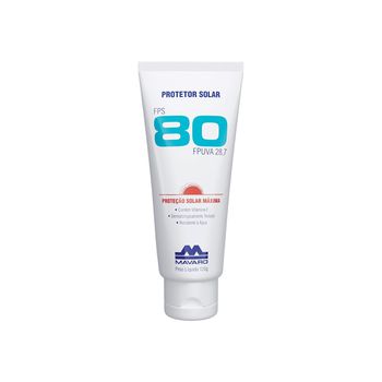 PROTETOR SOLAR FPS 80 120ML - Loja Neobetel EPI