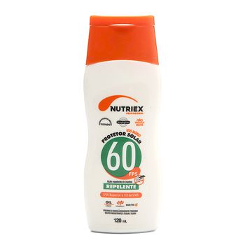 PROTETOR SOLAR FPS 60 UVA COM REPELENTE 120ML - Loja Neobetel EPI
