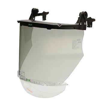 KIT PROTETOR FACIAL CINZA PARA CAPACETE COM QUEIXE... - Loja Neobetel EPI