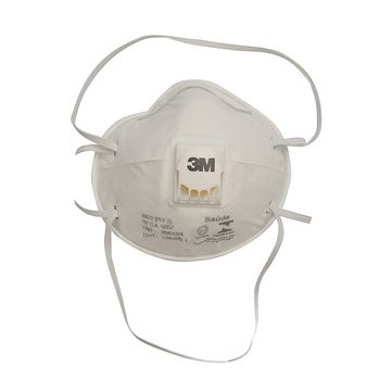 RESPIRADOR PFF2 TIPO CONCHA COM VÁLVULA BRANCO 882... - Loja Neobetel EPI