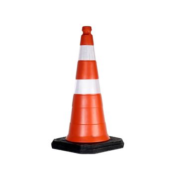 CONE DE POLIETILENO SEMIFLEXÍVEL COM BASE DE BORRA... - Loja Neobetel EPI