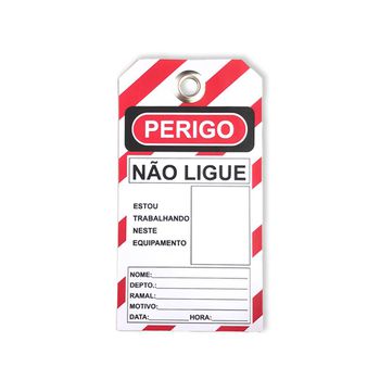 ETIQUETA DE BLOQUEIO NÃO LIGUE ETF2CF - Loja Neobetel EPI