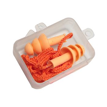 PROTETOR AURICULAR EM SILICONE 18 DB SALMÃO COM CO... - Loja Neobetel EPI